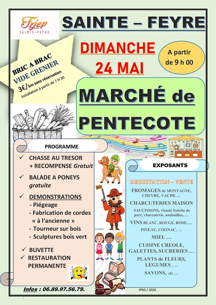 Marché de Pentecôte