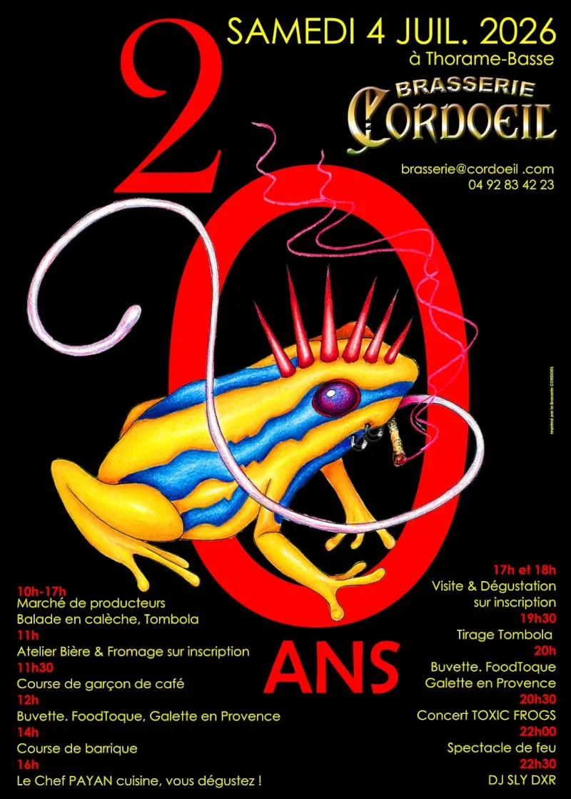 La Brasserie Cordoeil fête ses 20 ans