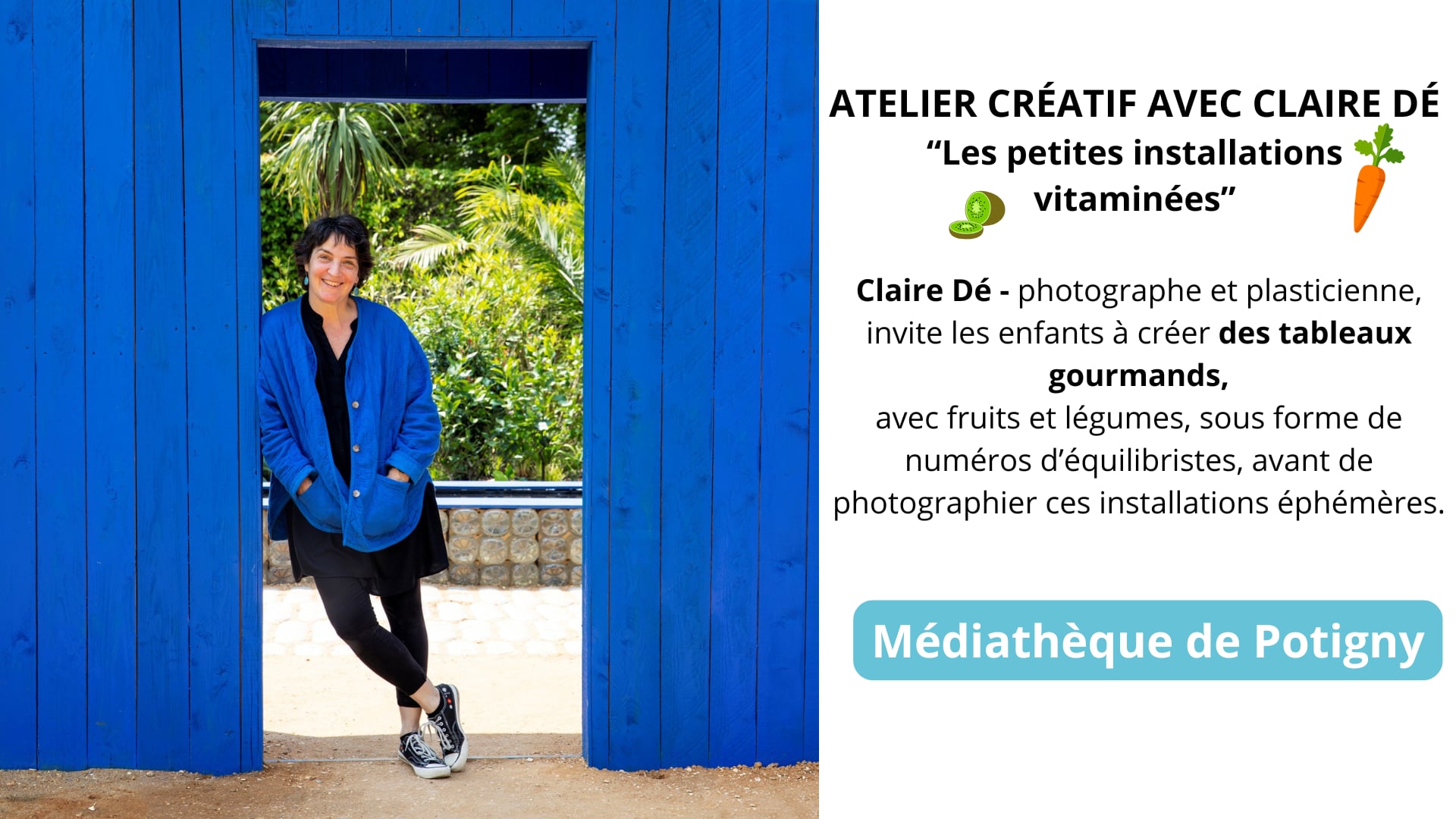 Atelier créatif "Les petites installations vitaminées"