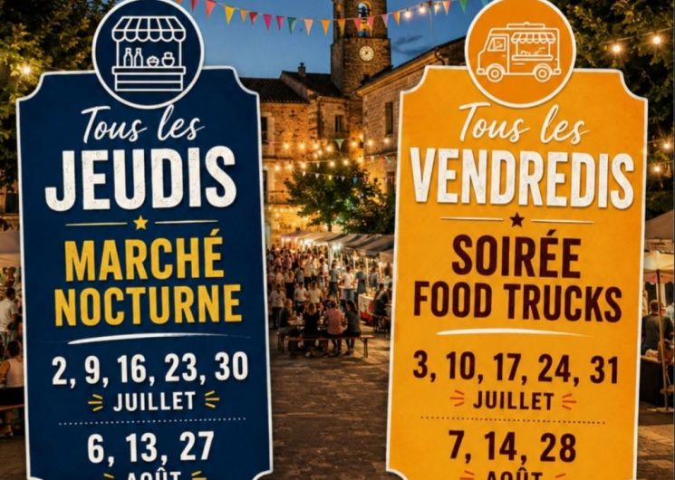Marchés nocturnes de St Bonnet