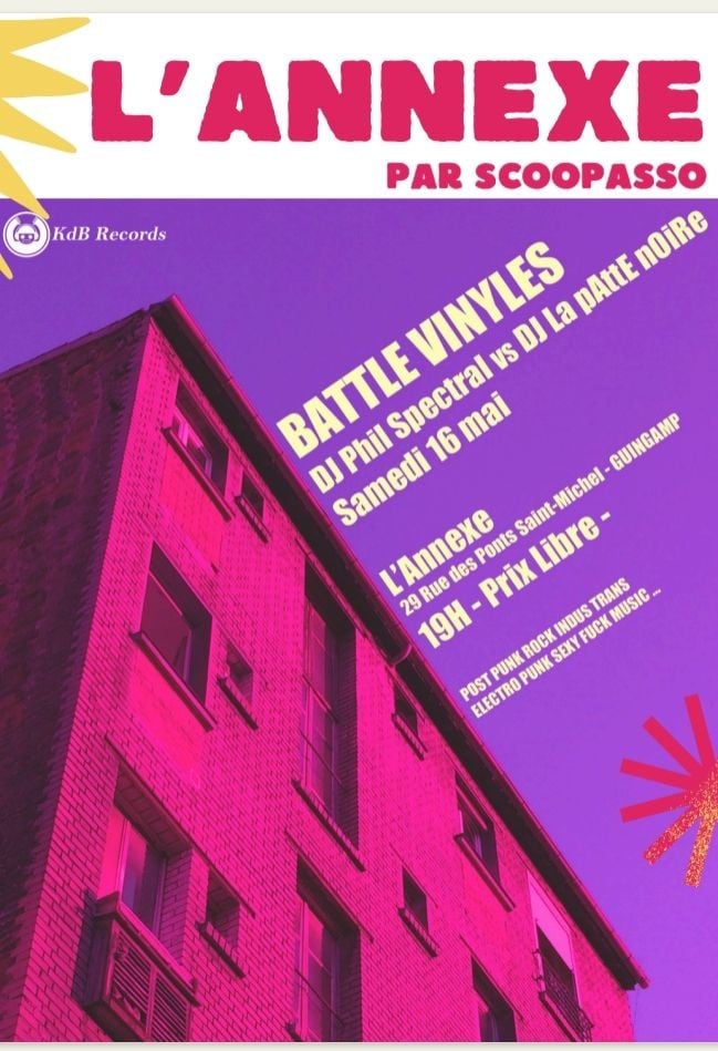 Battle DJ SET Vinyle Dj spectrale vs DJ la pAttE nOiRe