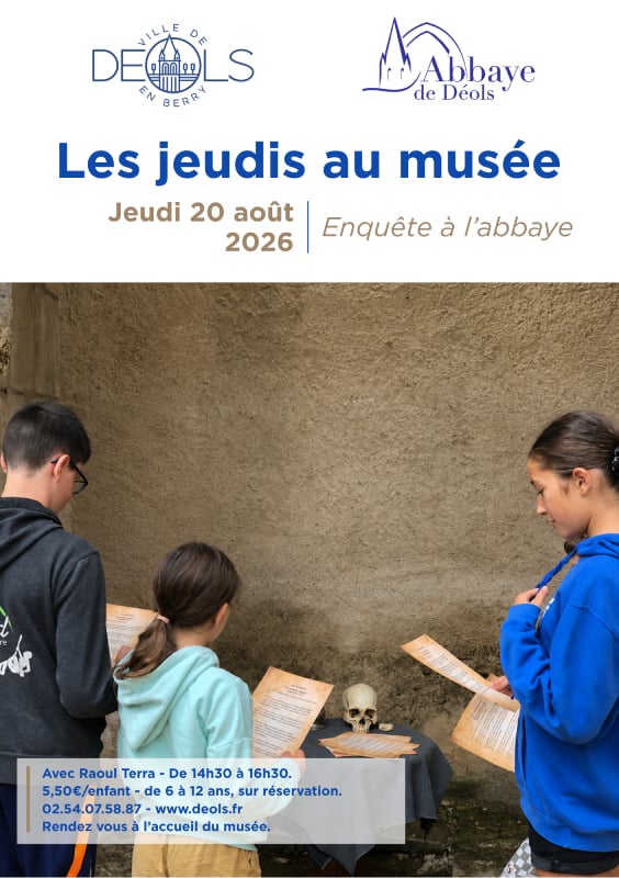 Les jeudis au musée : Enquête à l'abbaye