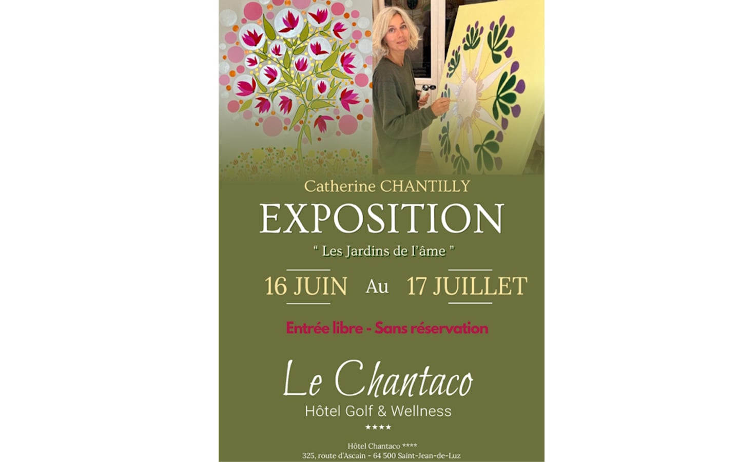 Exposition "les jardins de l'âme"