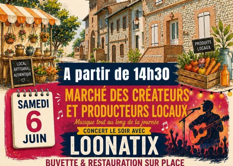 MARCHÉ, CONCERT ET VIDE-GRENIER