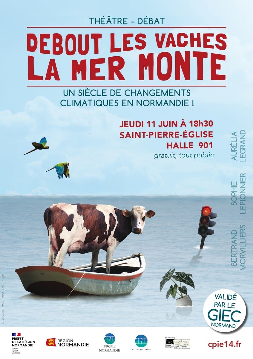 Conférence théâtrale "Debout les vaches, la mer monte"