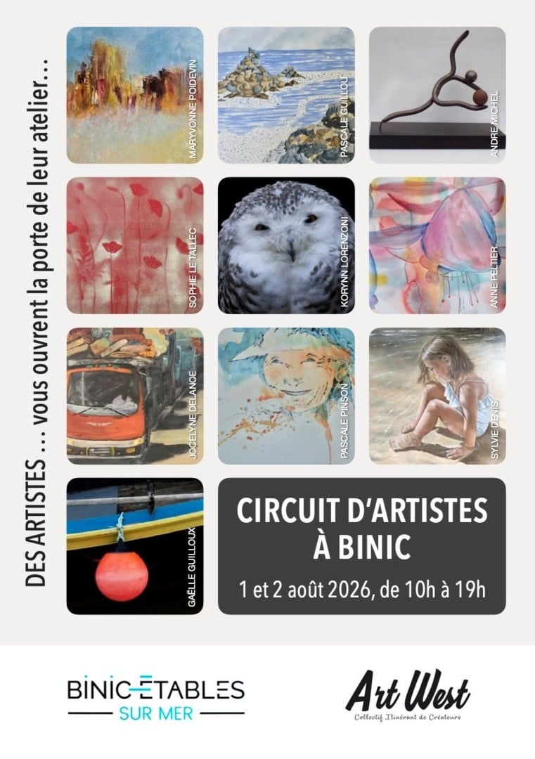 Circuit de artistes à Binic