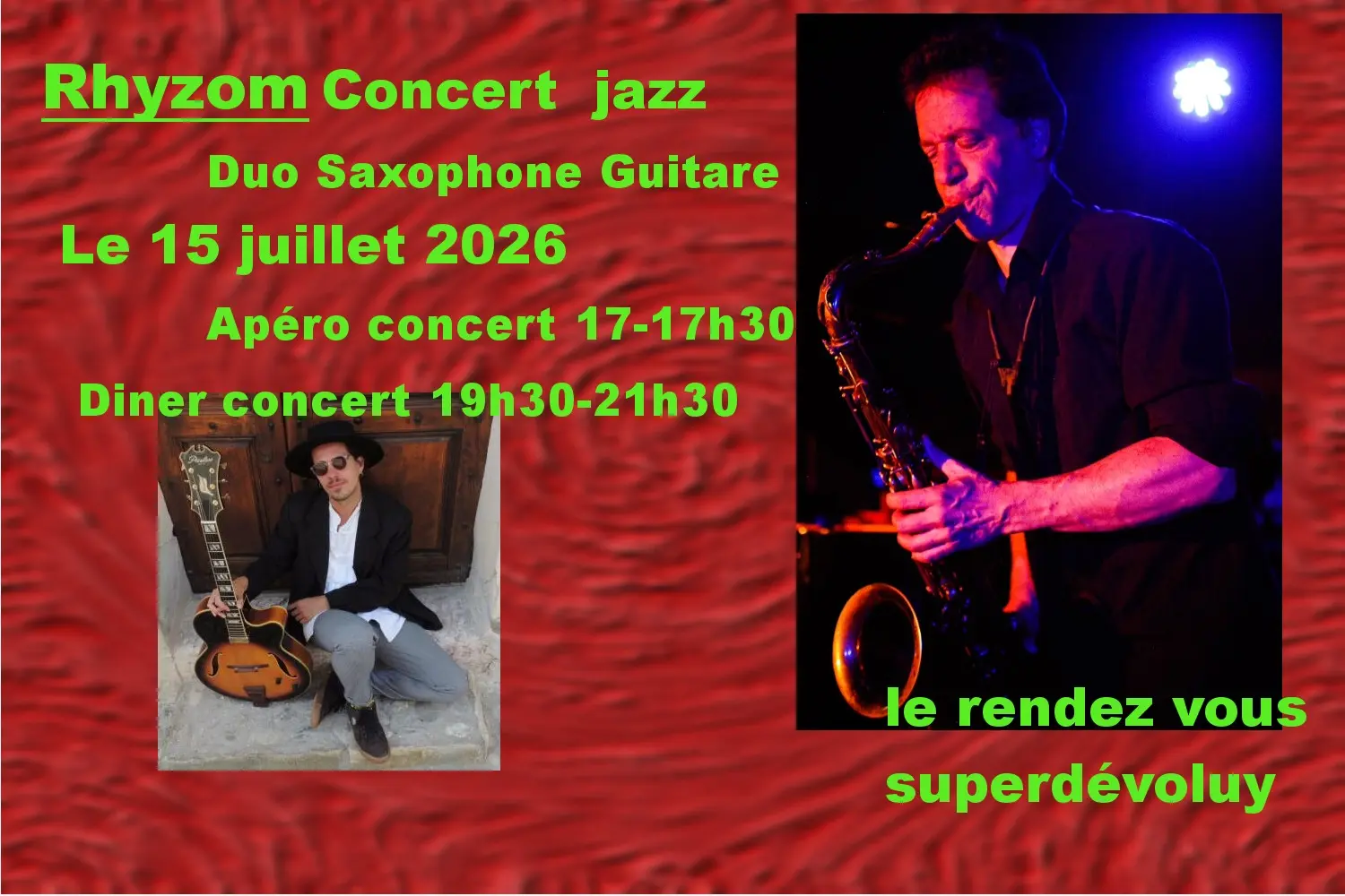 Concert de Rhyzom au Rendez-vous