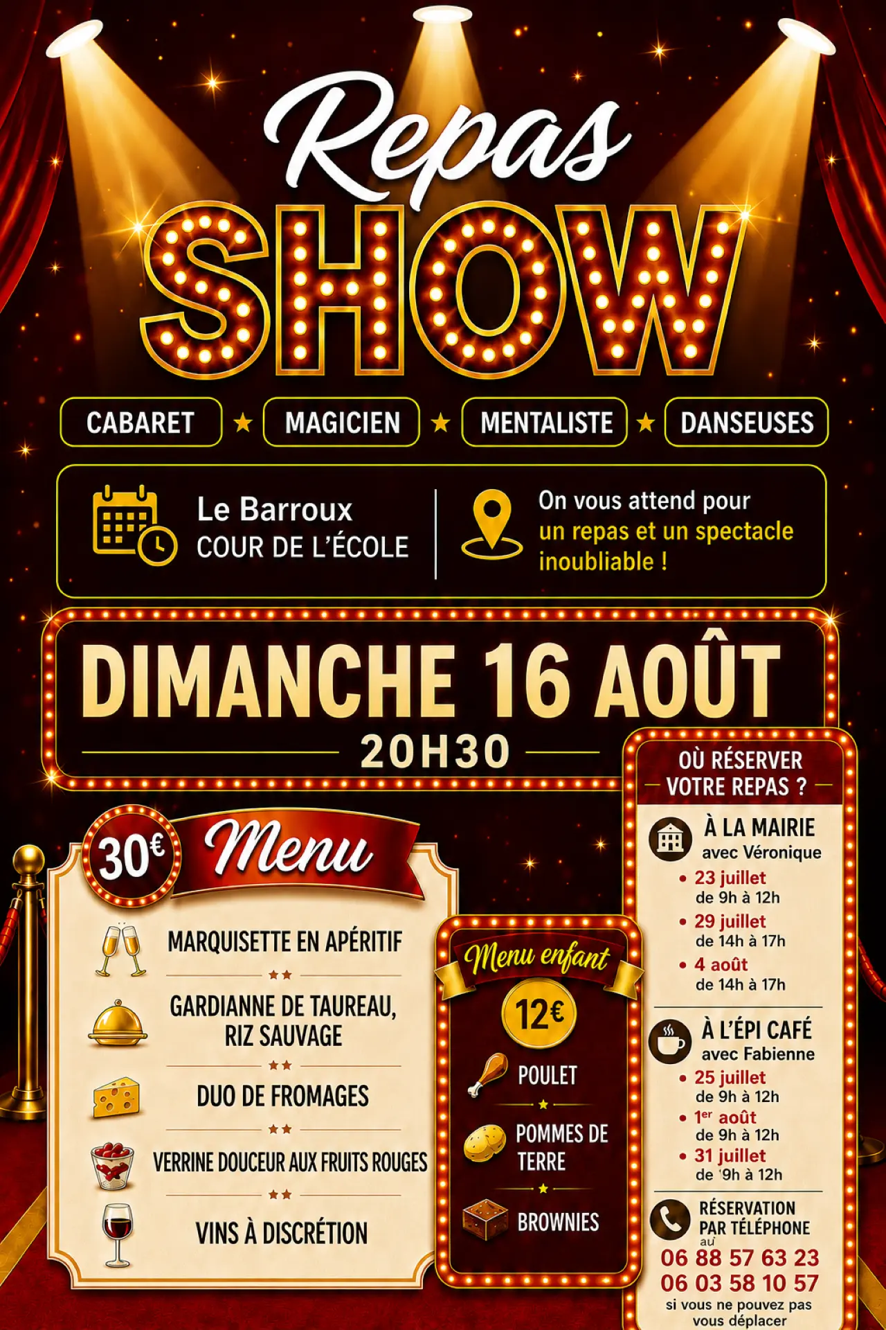Repas Show