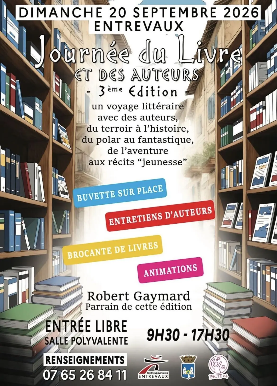 Journée du livre et des auteurs - 3ème éditions