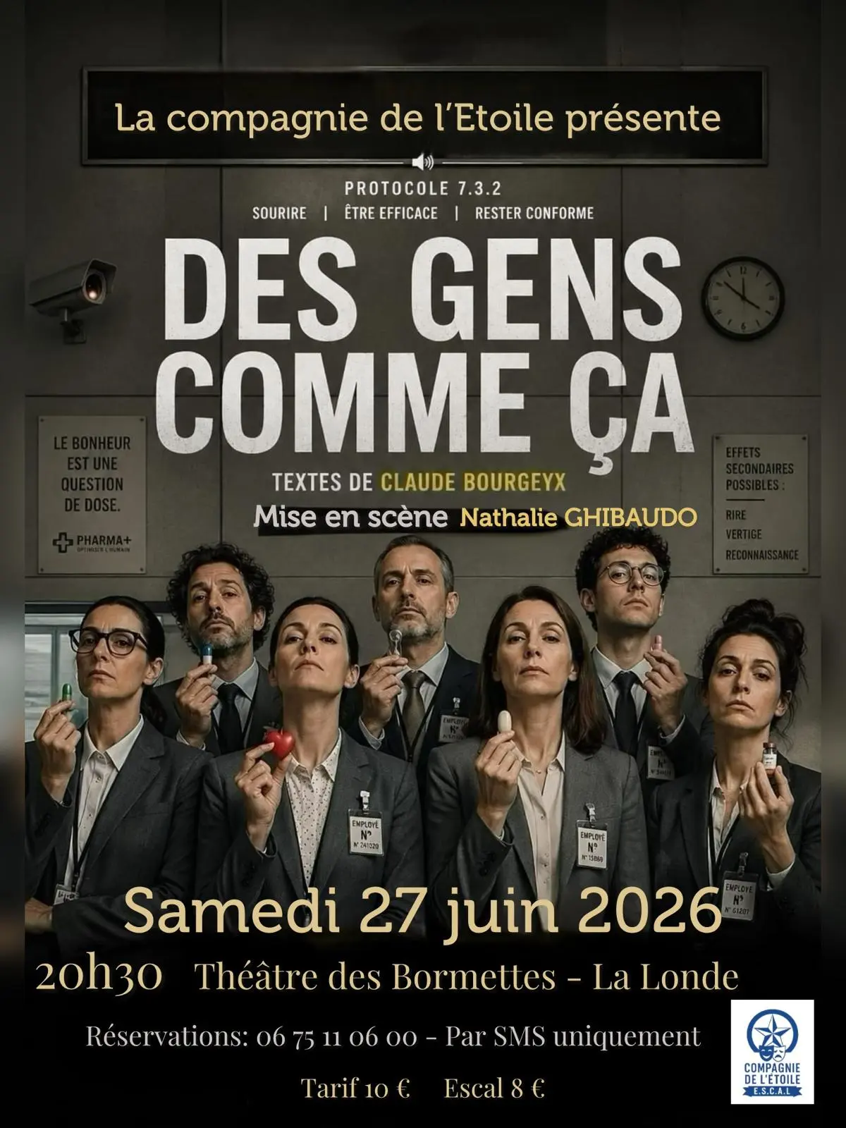 Théâtre : "Des gens comme ça" par la Cie de l'Etoile ESCAL