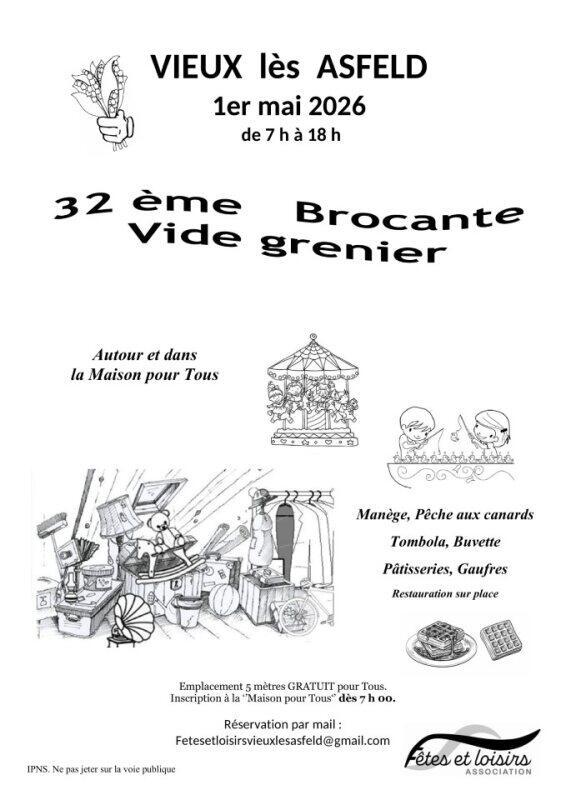 32ème brocante vide grenier