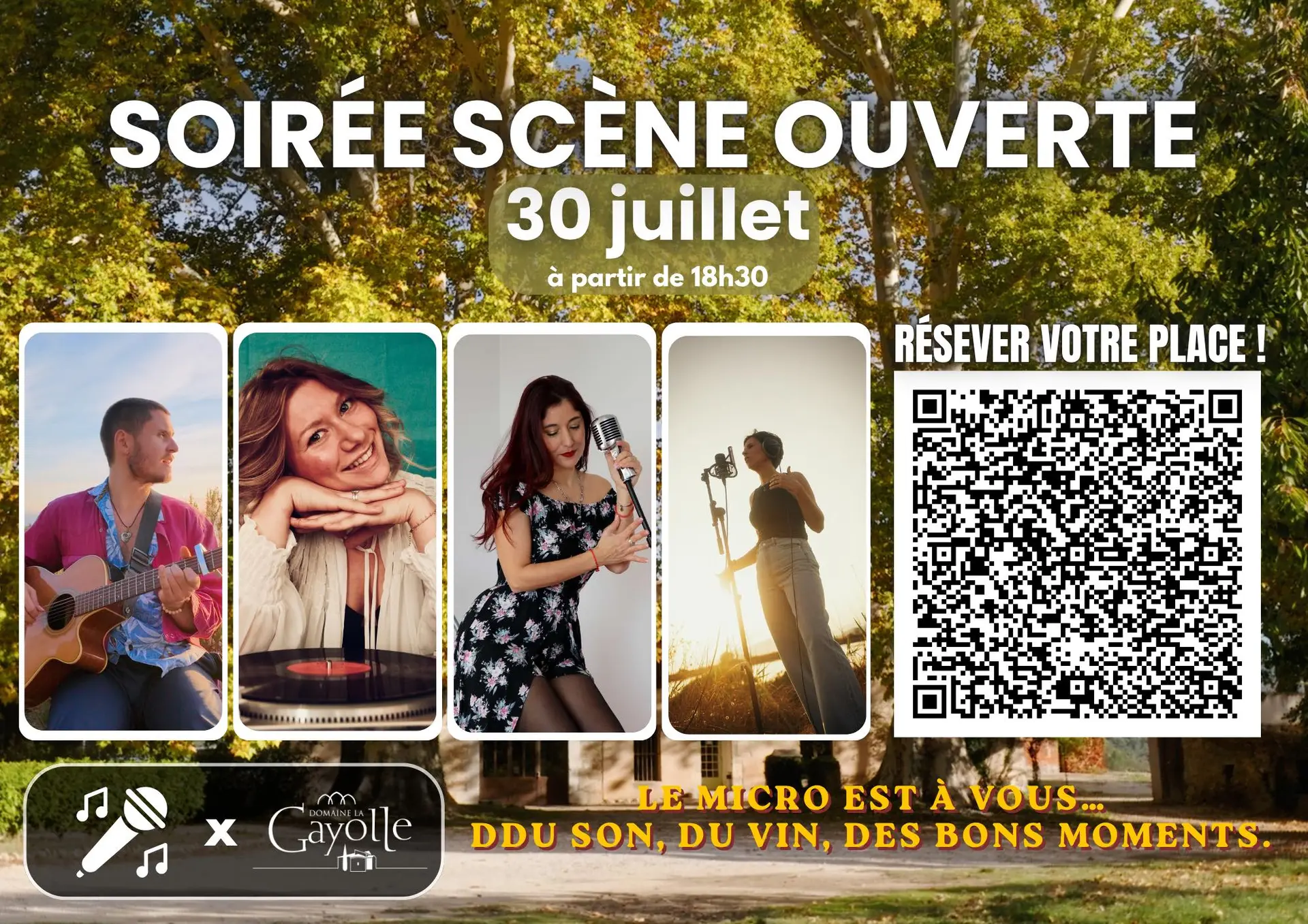 Soirée scène ouverte
