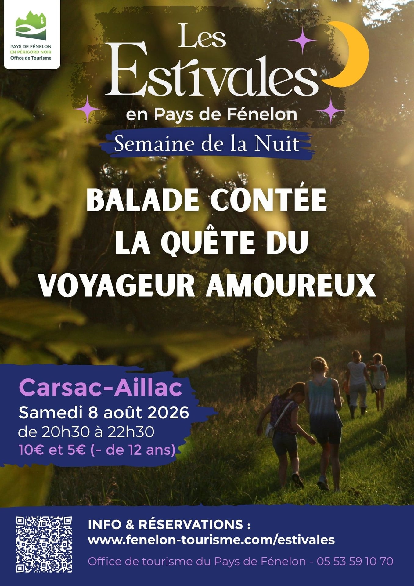 SEMAINE DE LA NUIT : Balade contée - La quête du voyageur amoureux