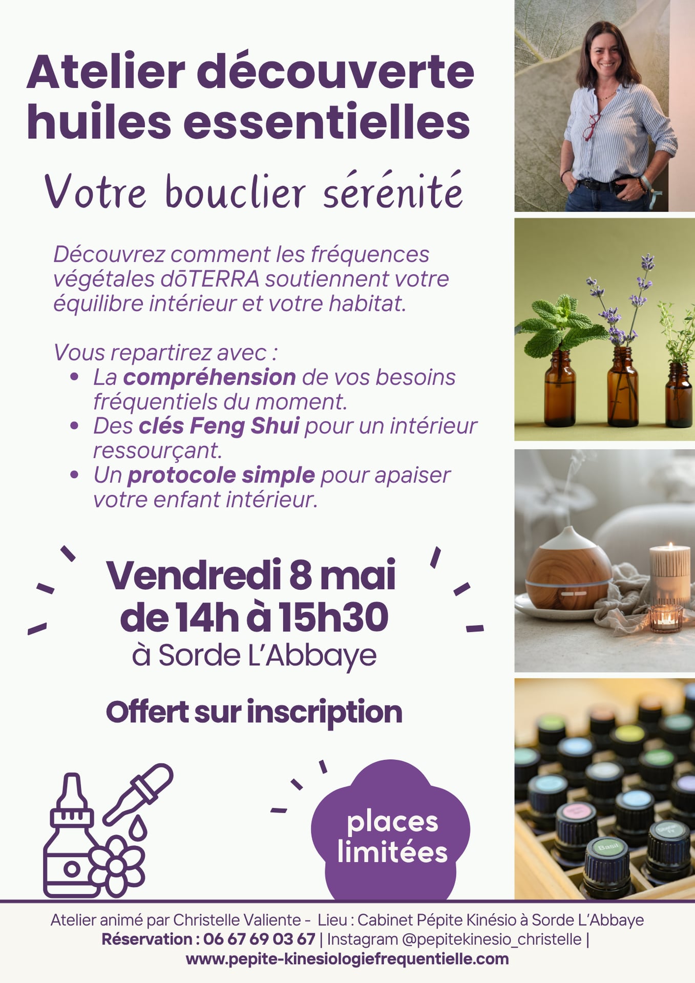 Atelier découverte huiles essentielles