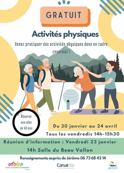 Activités physiques pour les séniors