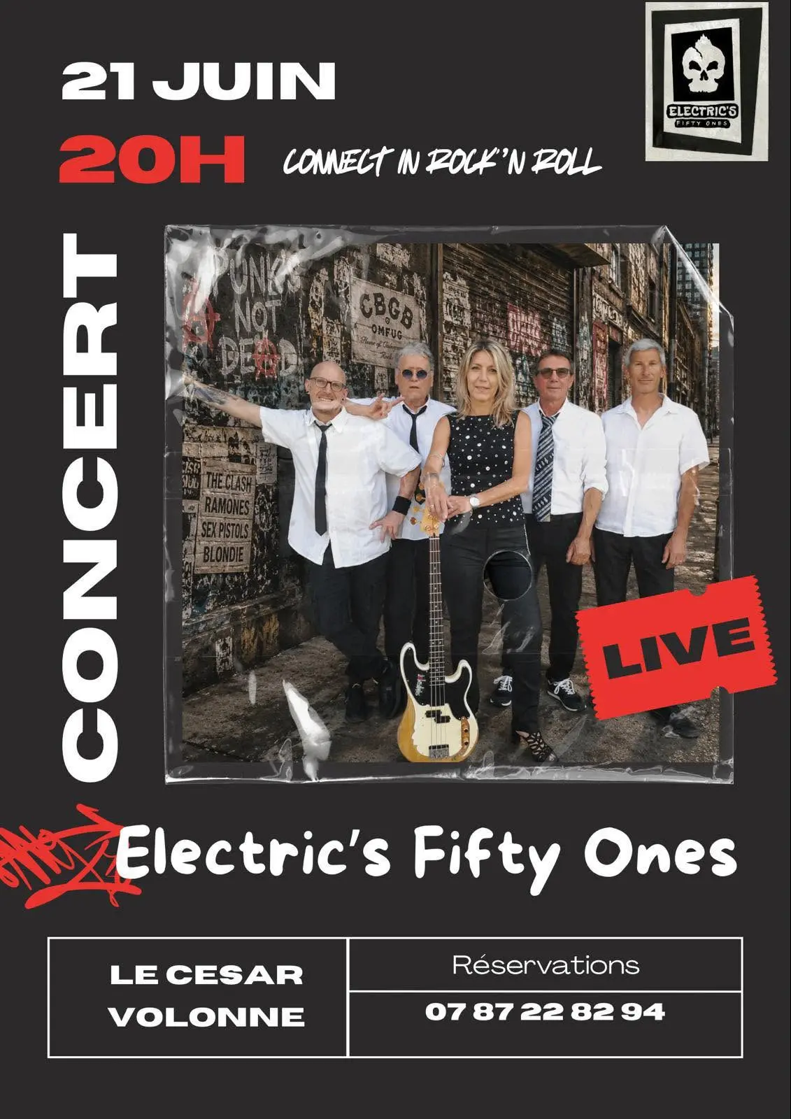 Connect in Rock’n Roll - Soirée Concert