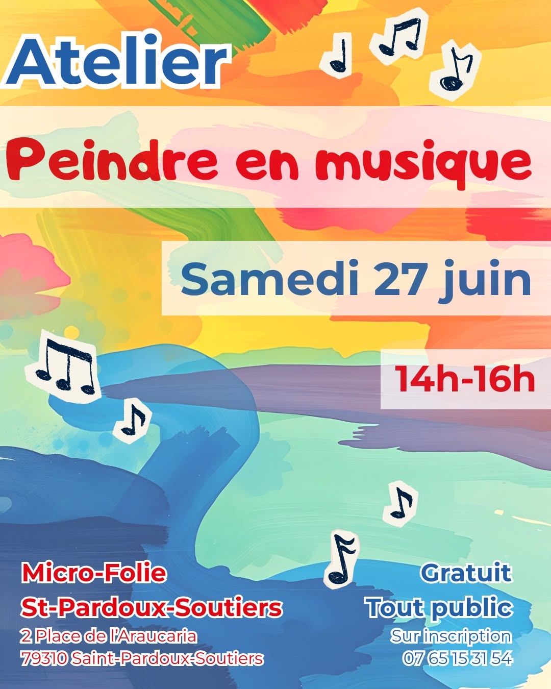 Micro-Folie : Peindre en musique