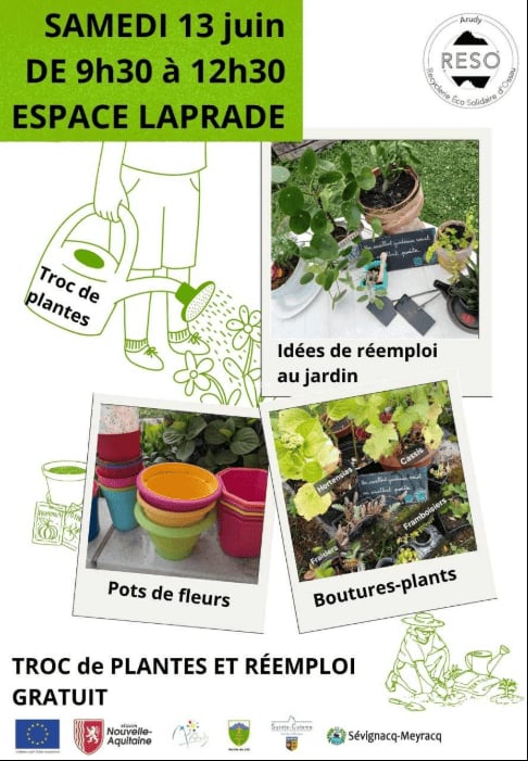 Troc de plantes et réemploi