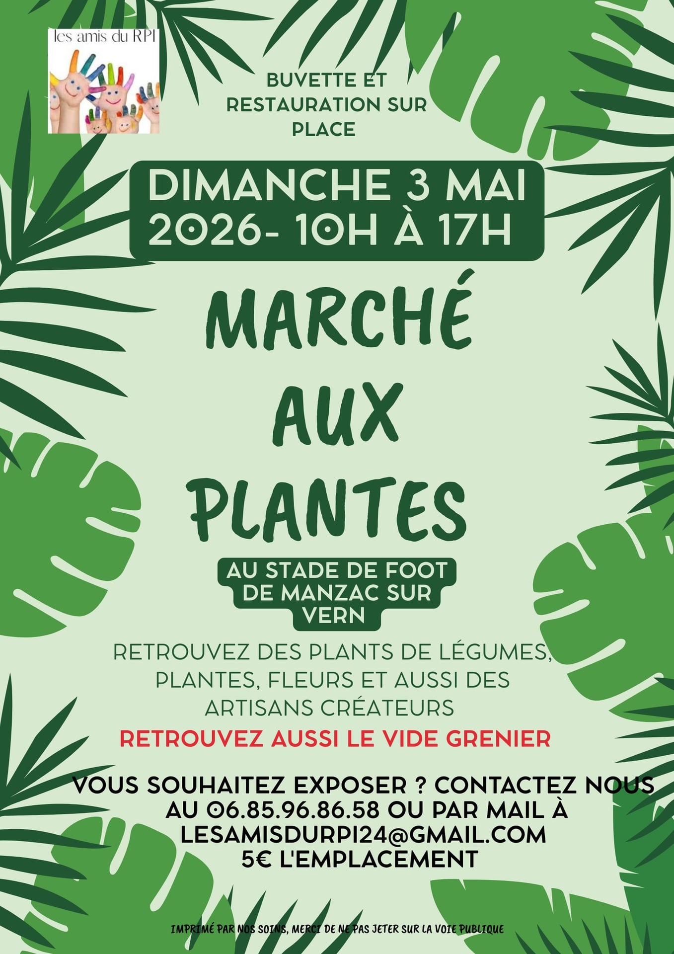Marché aux plantes