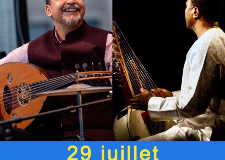 Festival le Temps des Guitares : Soirée Africaine avec Driss El Maloumi (oud) et Lamine Cissokho (Kora)