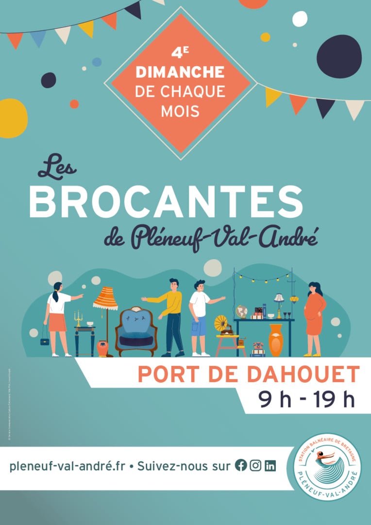 Les brocantes de Pléneuf-Val-André