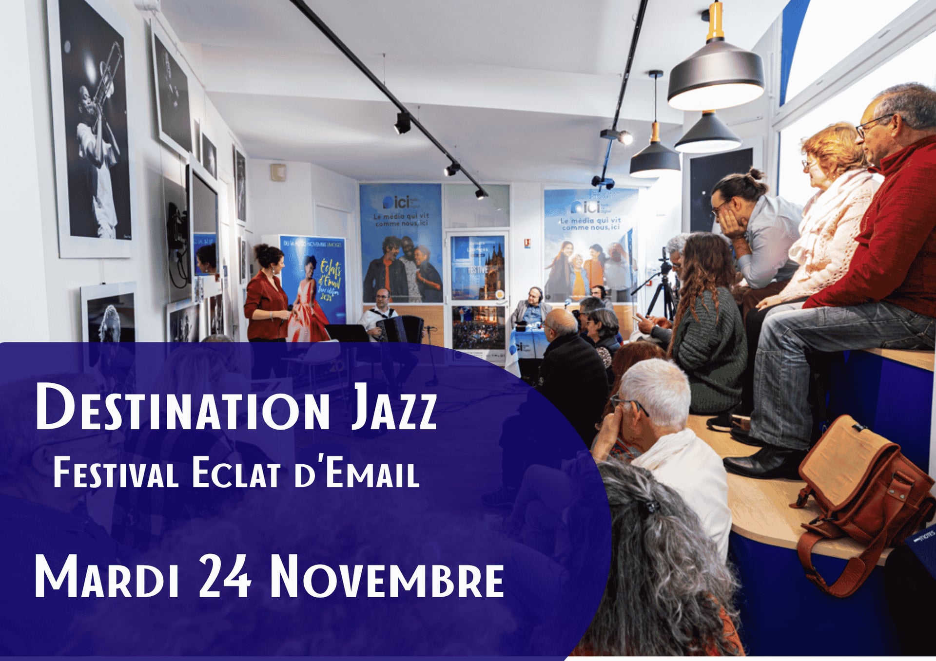 Destination Jazz - Rencontre - En coulisses