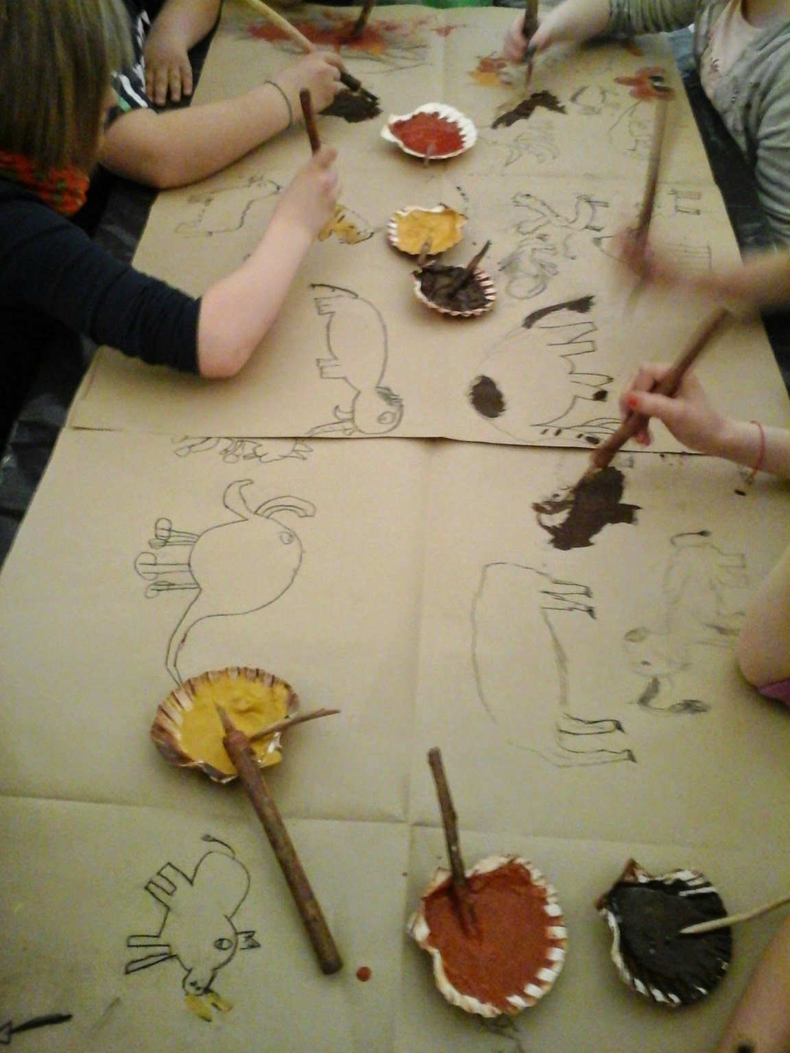Atelier du samedi - Peinture à la terre et aux épices façon rupestre