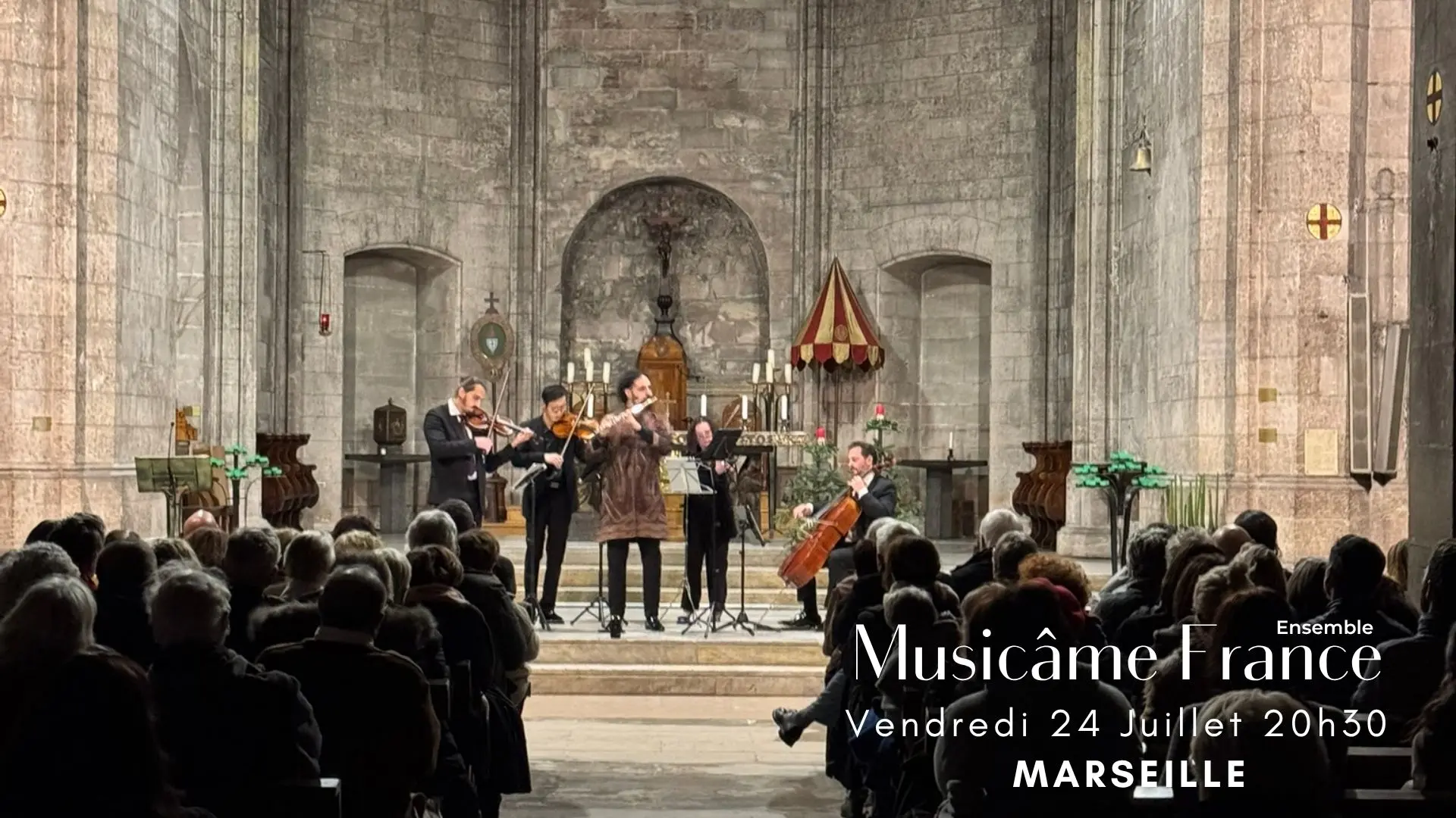 Concert à Marseille : Ravel, Debussy, Cantemir, Mozart, Bach, Puccini, Piazzolla, Vivaldi