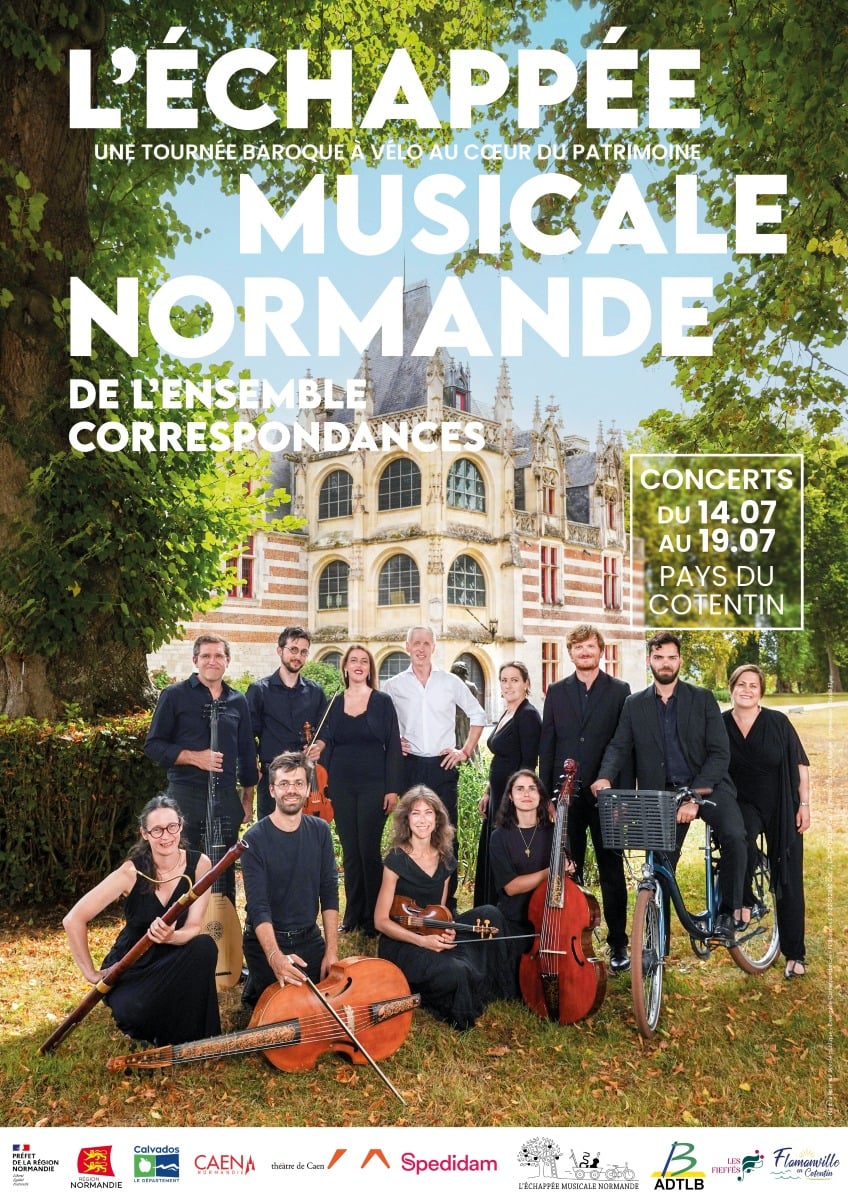 L'Échappée musicale normande : Tournée à vélo