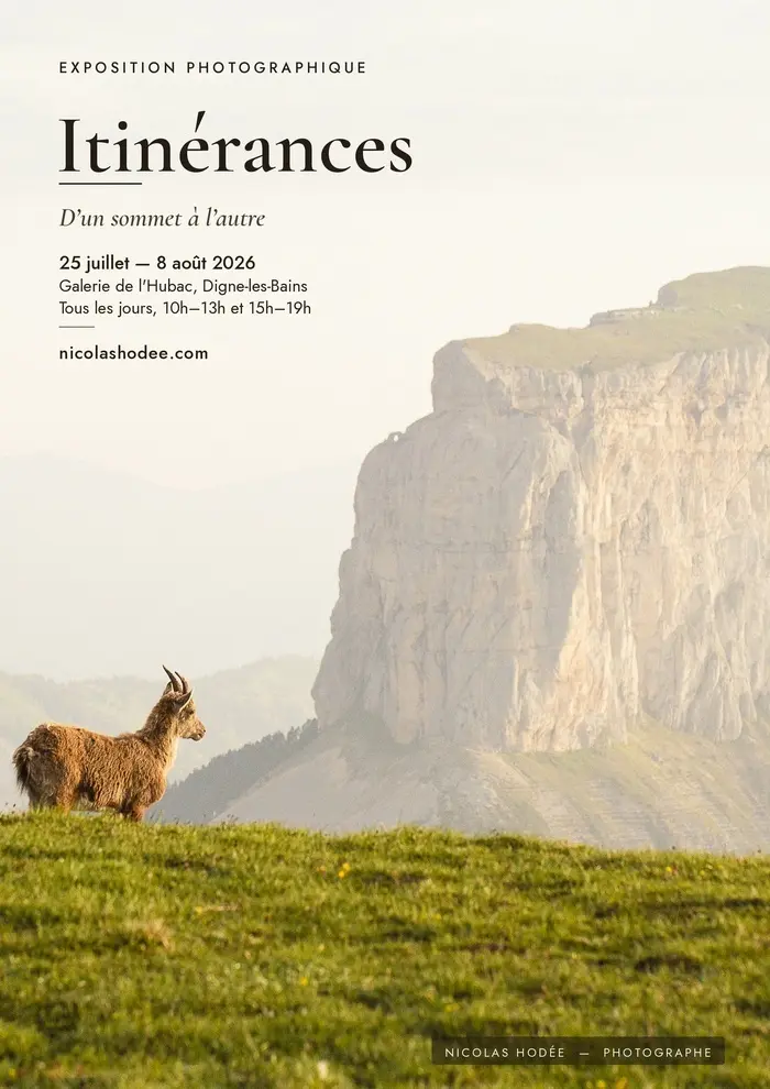 Exposition photographique - "Itinérances : D'un sommet à l'autre"
