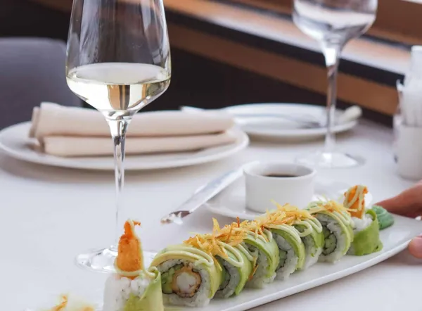 Soirée dégustation prestige, Vins et Sushi
