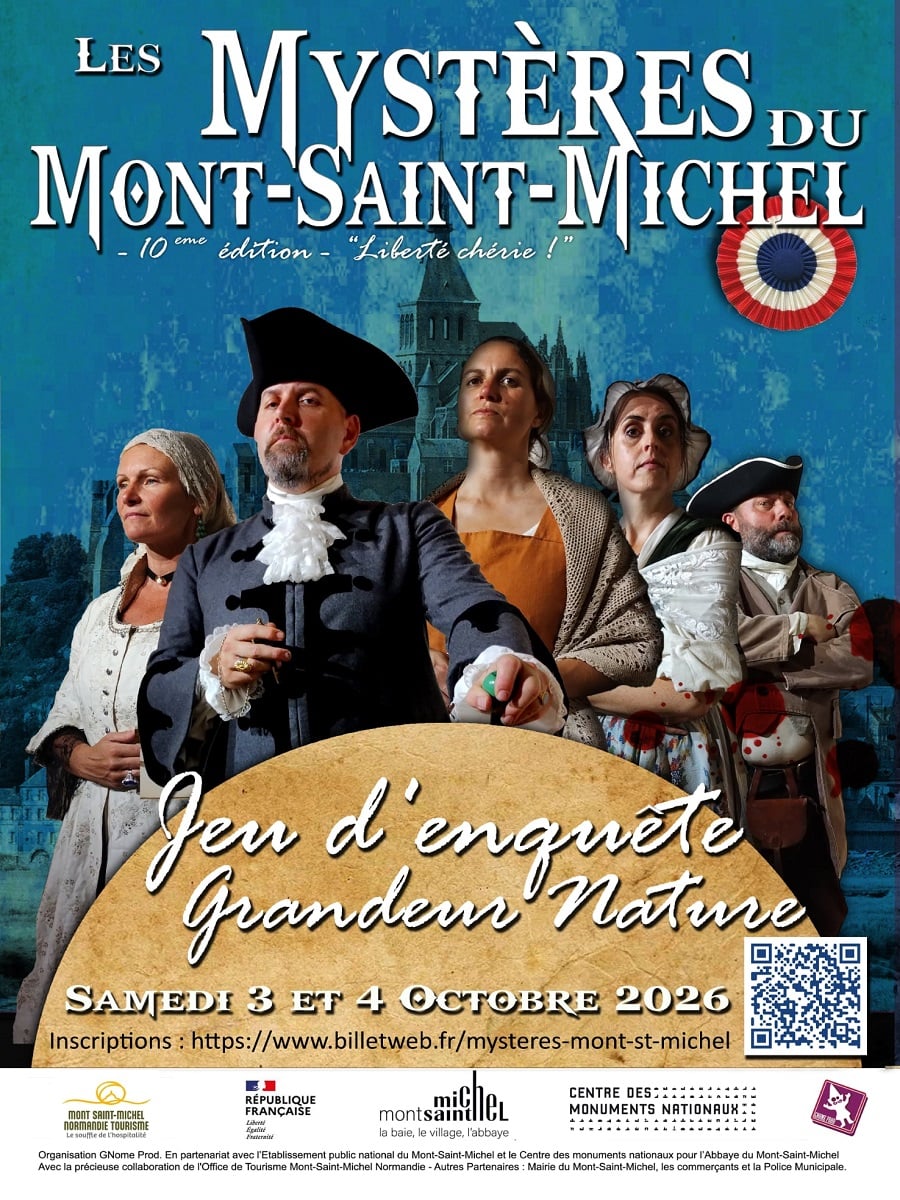 Jeu d'enquête grandeur nature : Les Mystères du Mont-Saint-Michel - "Liberté chérie"