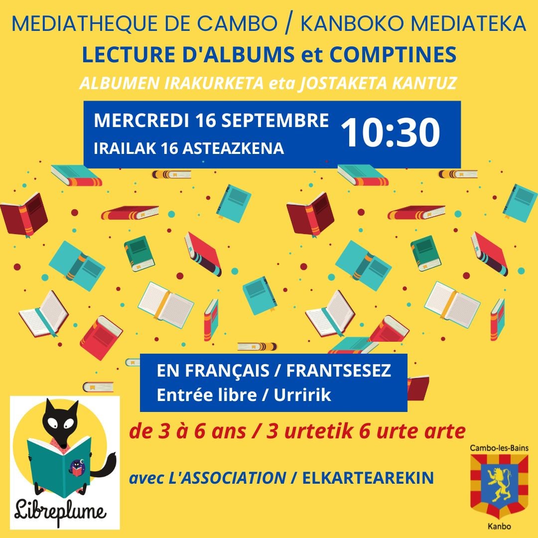 Lecture d’albums et comptines en français