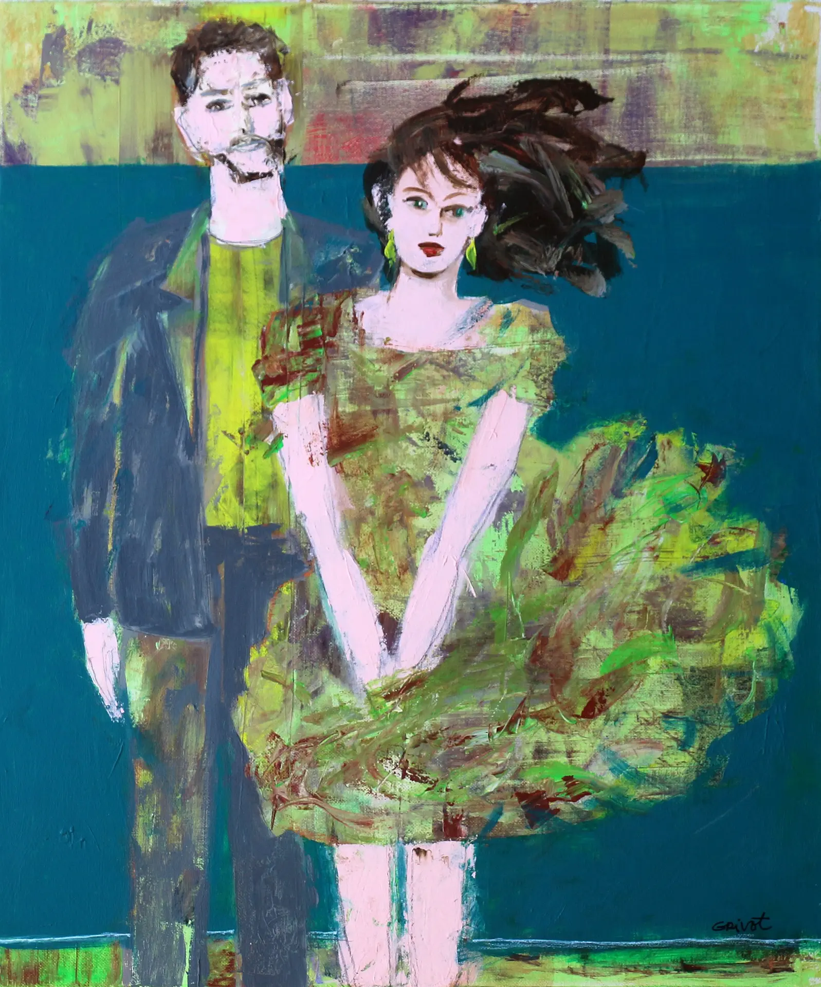 Exposition : Peinture de Véronique Grivot