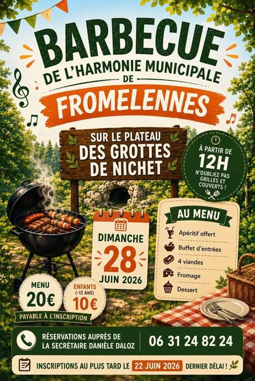 Barbecue de l'Harmonie Municipale de Fromelennes