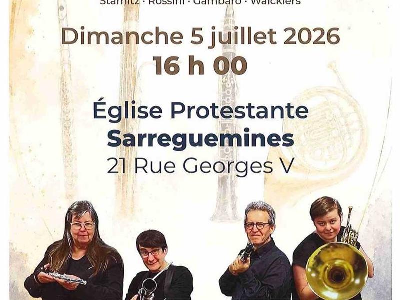 Concert - Quatuor Atout'Vents