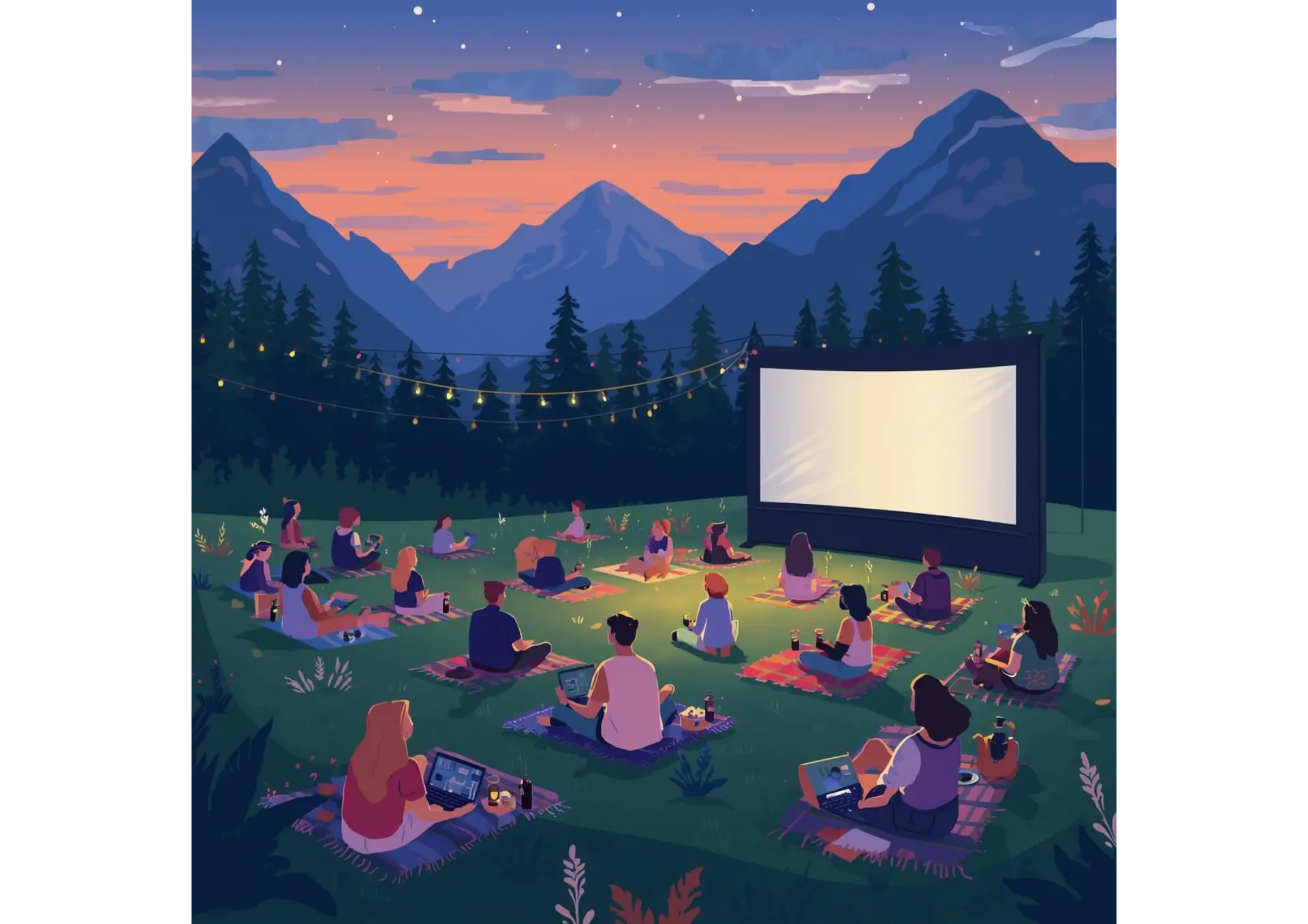 Cinéma en plein air