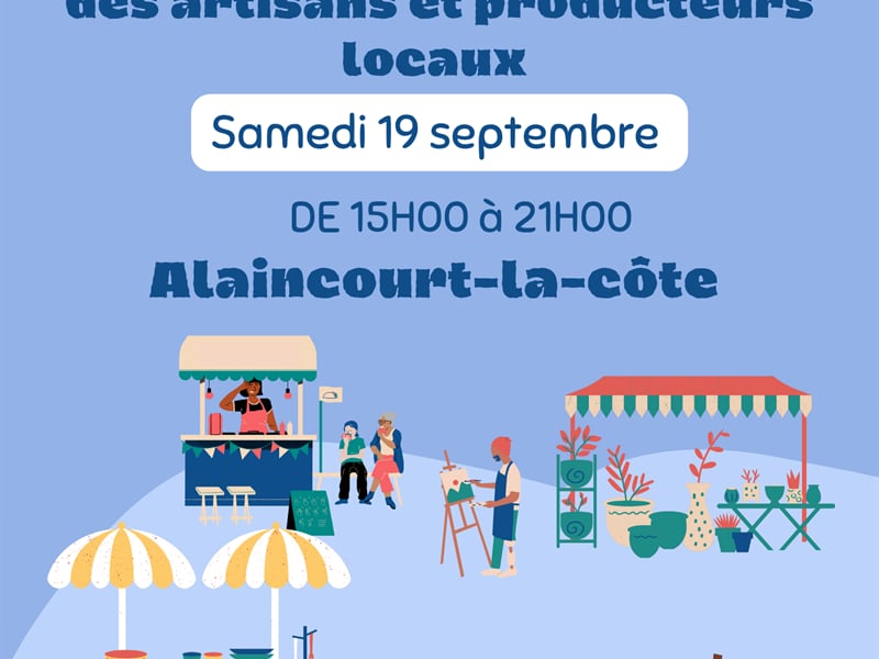 Marché des artisans et producteurs locaux