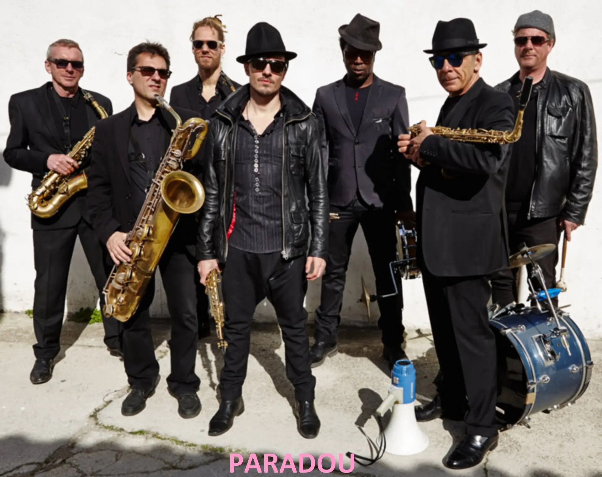 Parade Accoules Sax - 14 juillet - Paradou