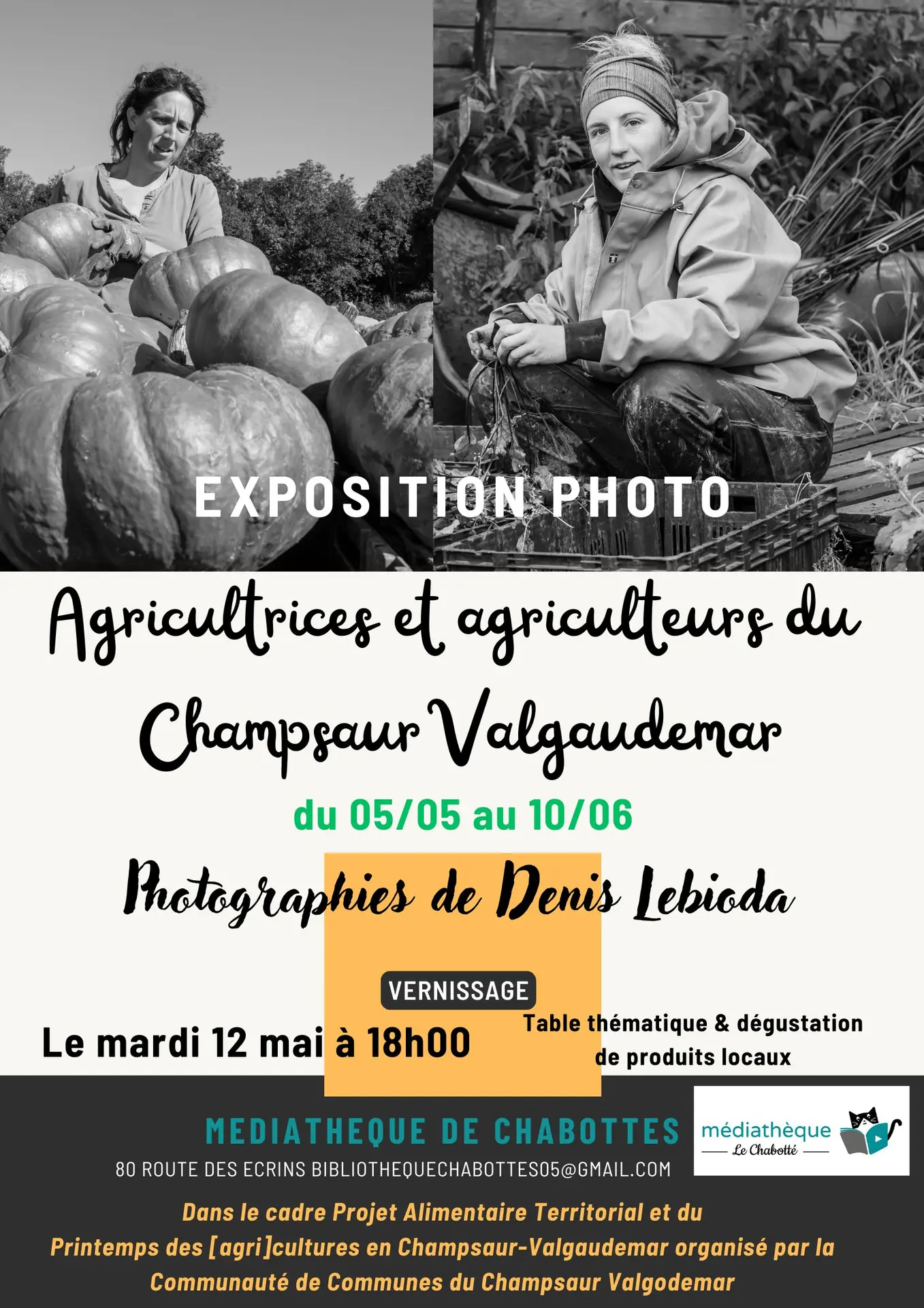 Exposition -Agricultrices et agriculteurs du Champsaur Valgo