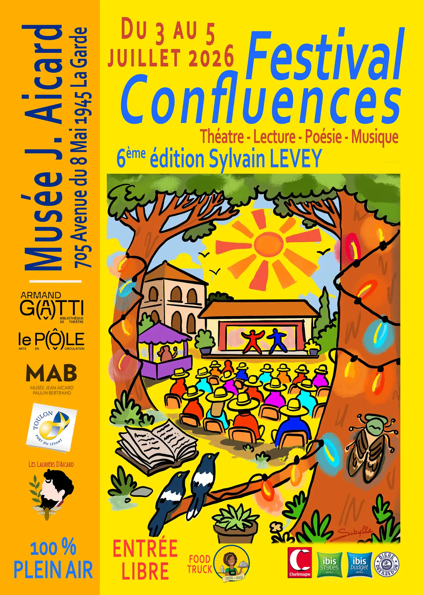 6e Festival Confluences "Un auteur chez Jean Aicard"