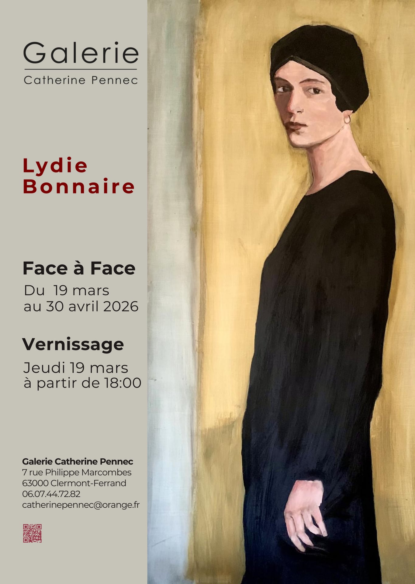 Face à Face - Lydie Bonnaire | Galerie Catherine Pennec