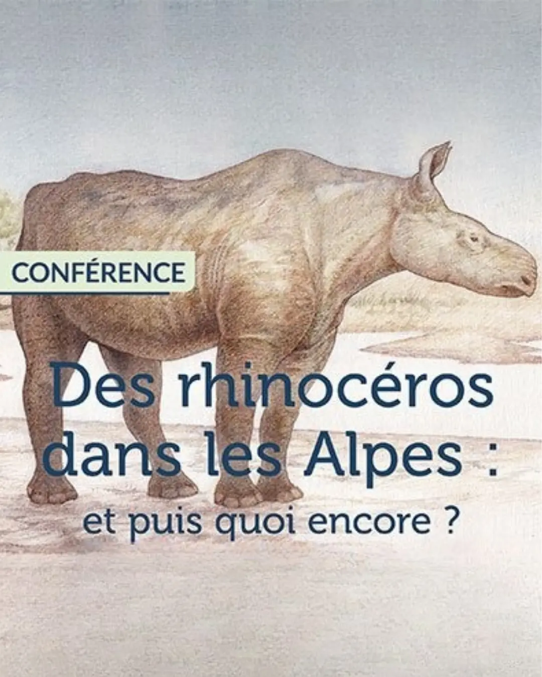 Conférence « Des rhinocéros dans les Alpes : et puis quoi encore ? »