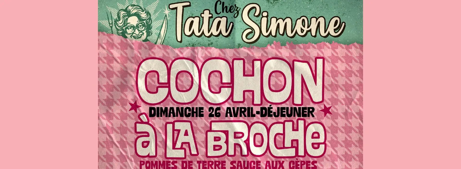 Déjeuner festif Chez Tata Simone