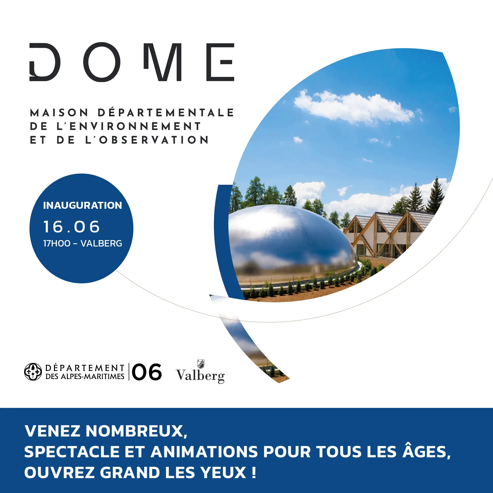 Inauguration du DOME