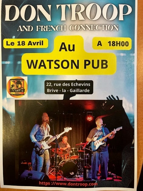 Concert Don Troop and french connection (Le Watson)