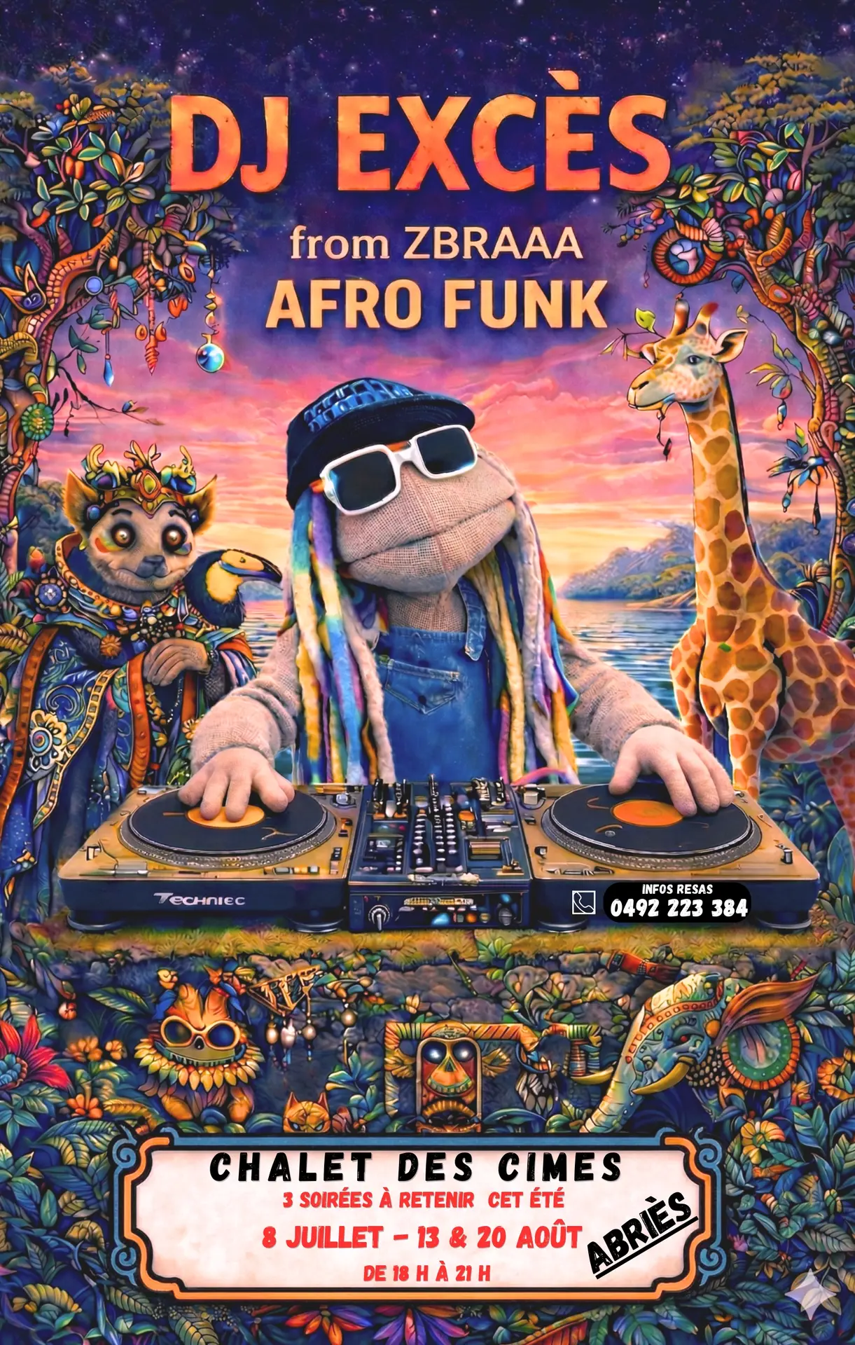 Soirée Afro Funk au chalet des cimes
