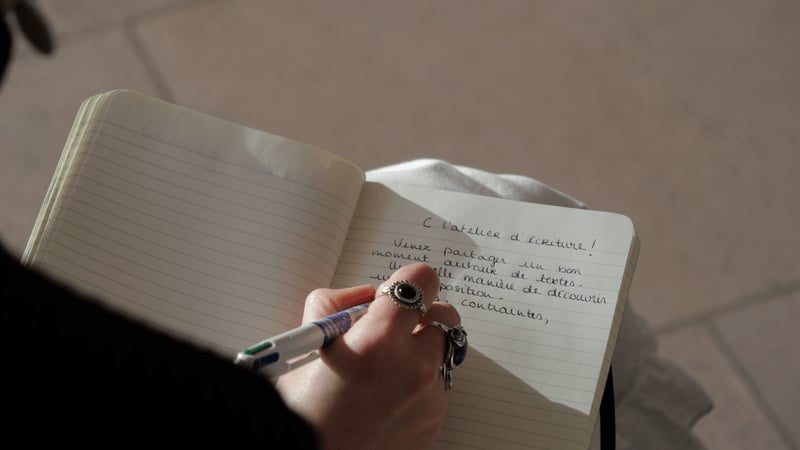 Atelier d'écriture