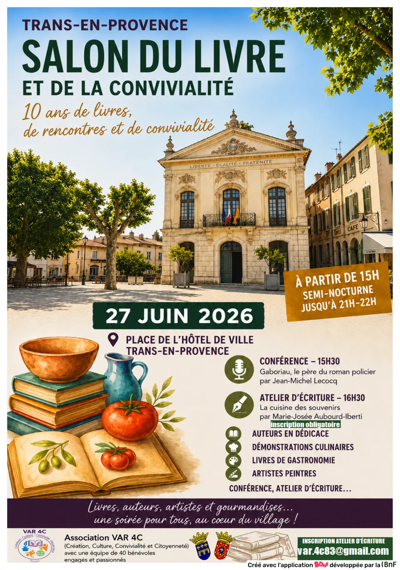 Salon du livre  et de la convivialité