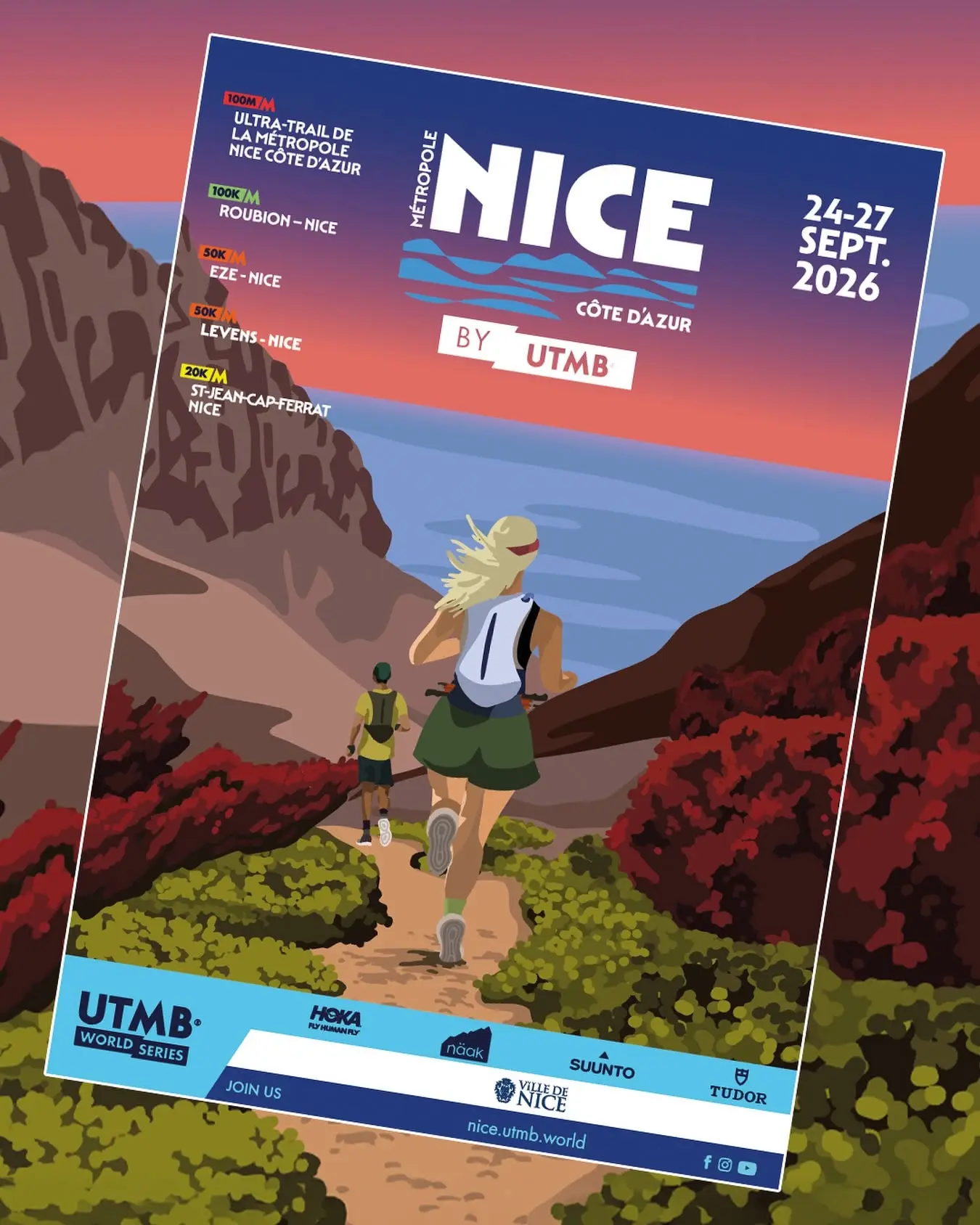 Ultra trail Nice Côte d'Azur  By UTMB